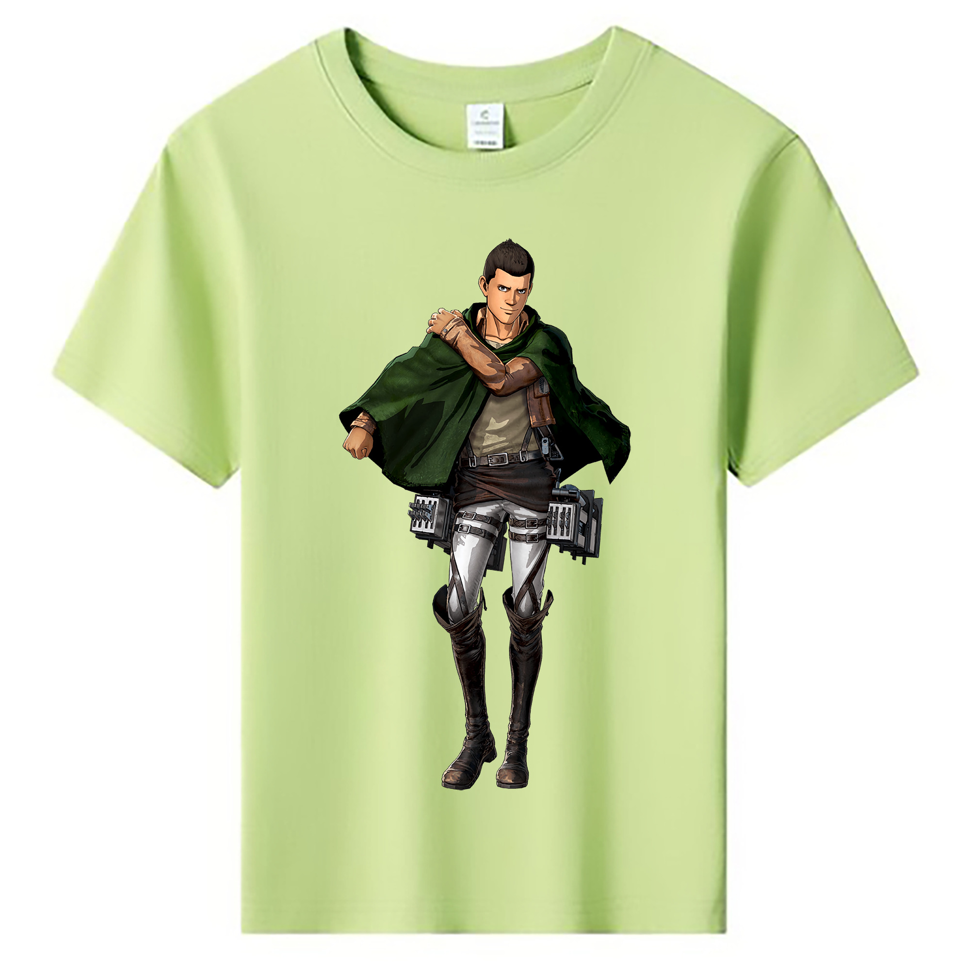 （画像用） 進撃の巨人 Attack on Titan 綿100％キッズTシャツ（フロントプリント）